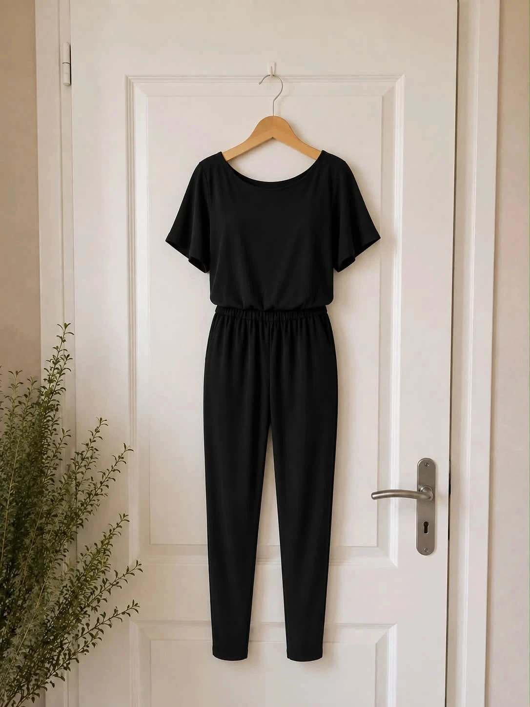 🖤 Pantalón combinado negro elegante UP2Fashion – Talla XS – Muy buen estado – photo 3